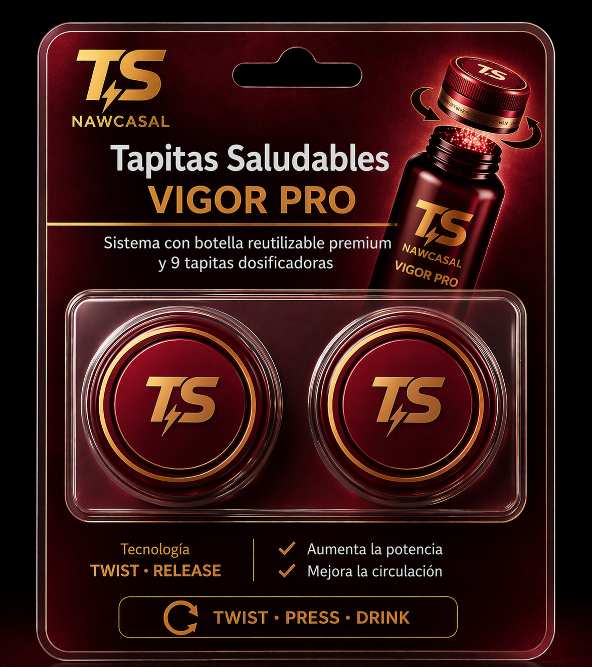 TS GYM PRO — Fuerza, energía y rendimiento